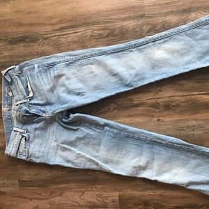 Low-rise Light-wash Flare 7 For All Mankind Jeans